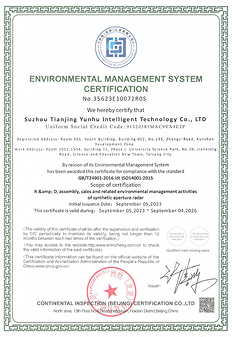 ENVIRONMENTAL MANAGEMENTSYSTEM CERTIFICATION